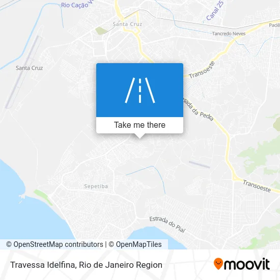 Travessa Idelfina map