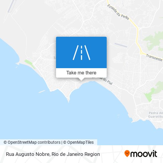 Mapa Rua Augusto Nobre