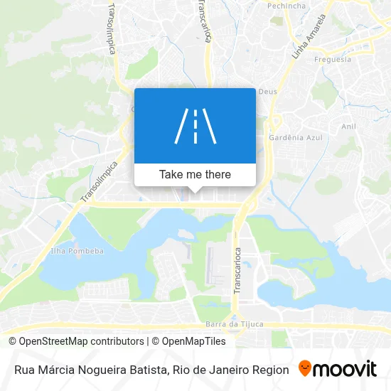 Rua Márcia Nogueira Batista map