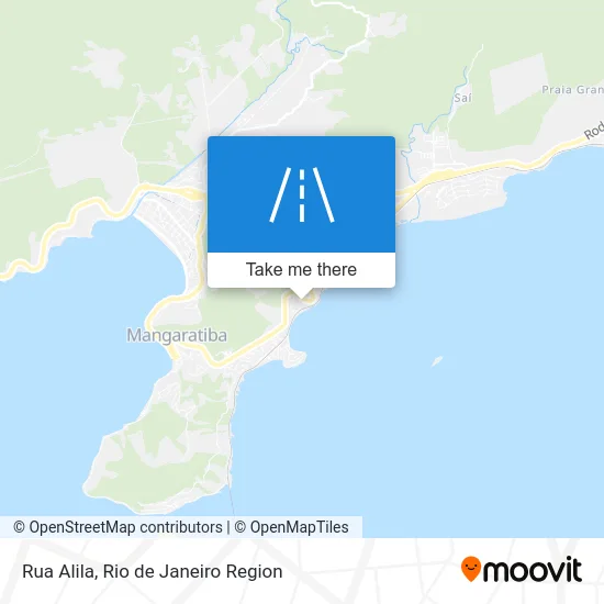 Rua Alila map