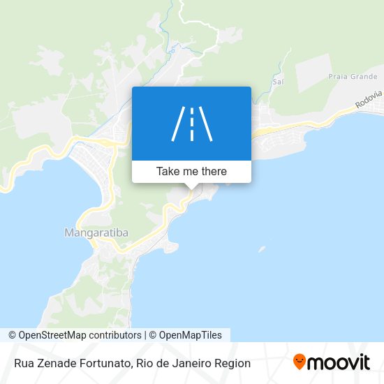 Rua Zenade Fortunato map