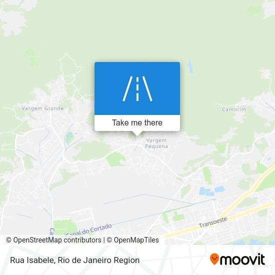 Rua Isabele map