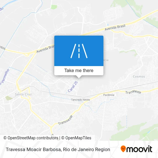Travessa Moacir Barbosa map