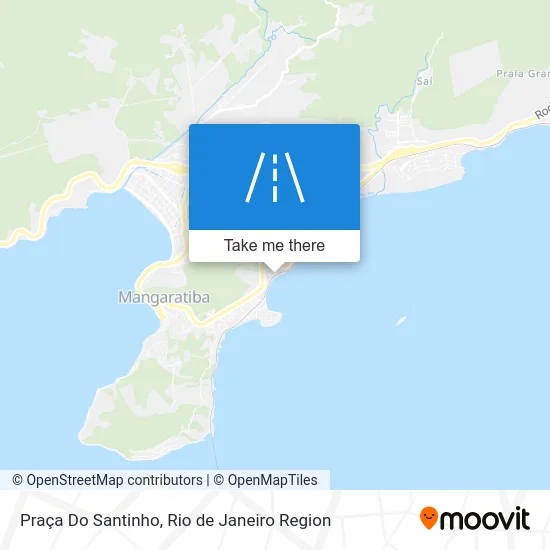 Praça Do Santinho map