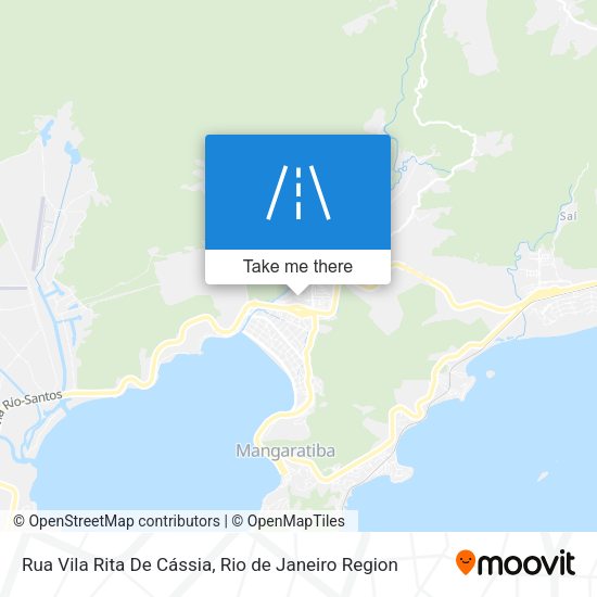 Rua Vila Rita De Cássia map