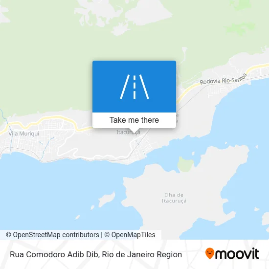 Rua Comodoro Adib Dib map