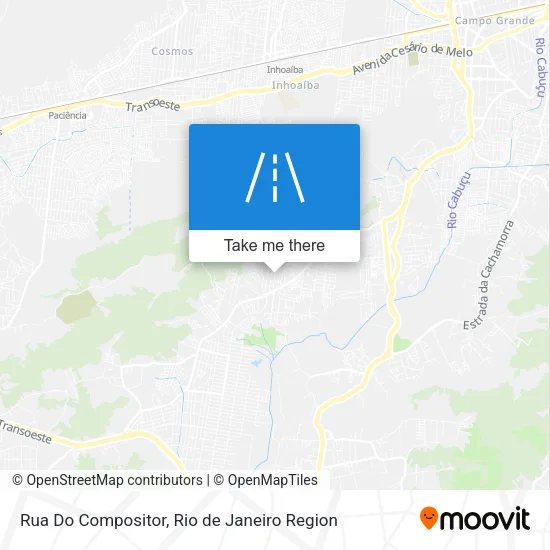 Rua Do Compositor map