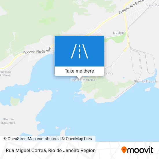 Rua Miguel Correa map