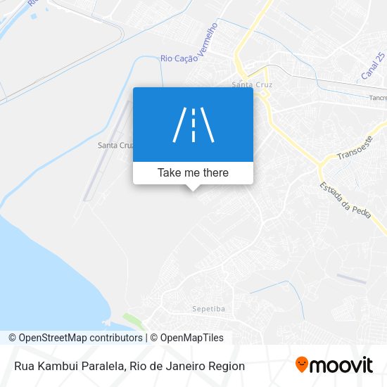 Rua Kambui Paralela map