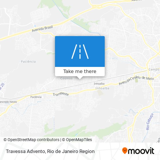 Travessa Advento map