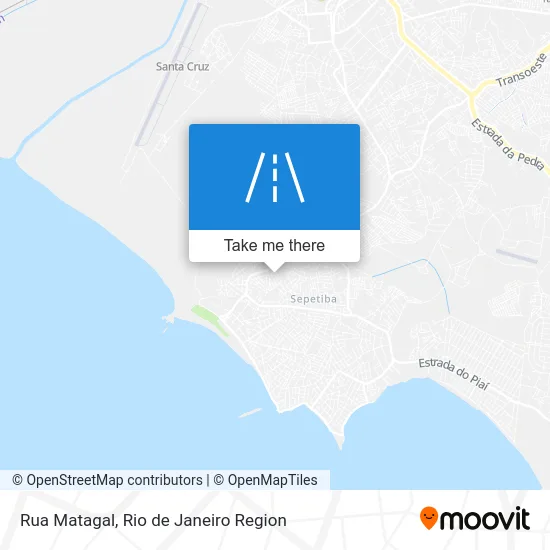 Rua Matagal map