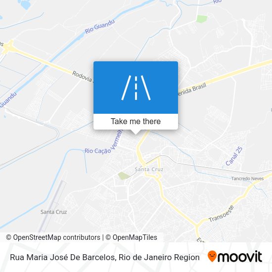 Rua Maria José De Barcelos map