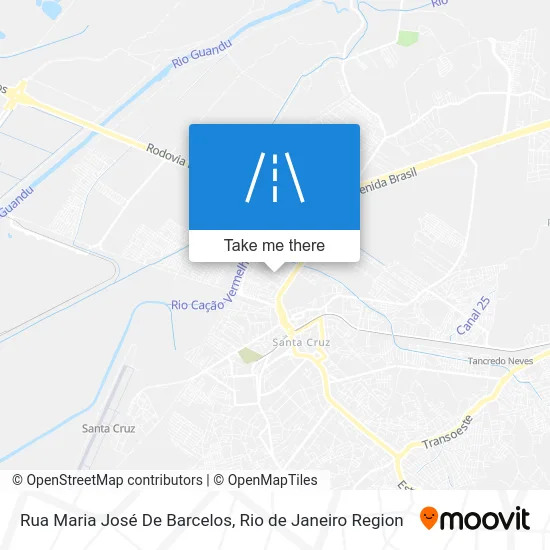Rua Maria José De Barcelos map
