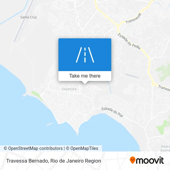 Travessa Bernado map