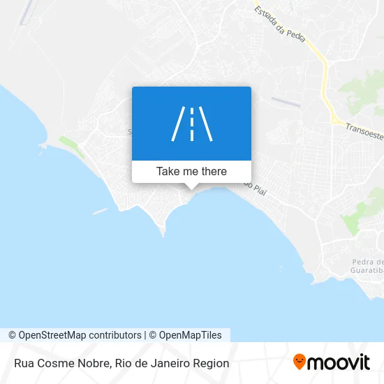 Rua Cosme Nobre map