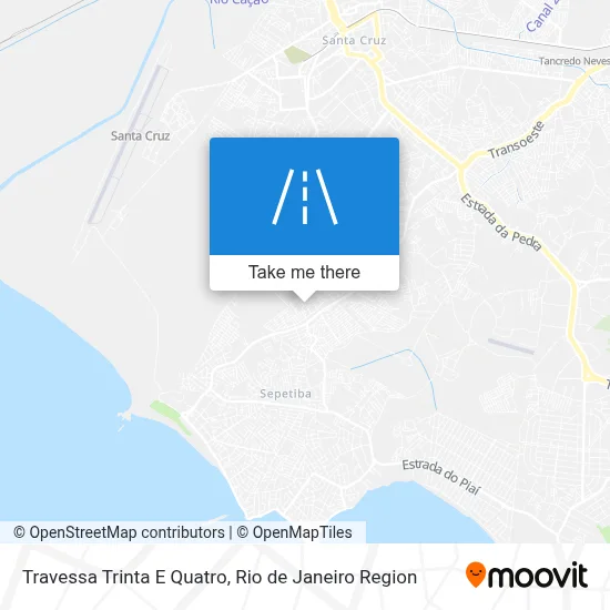 Travessa Trinta E Quatro map