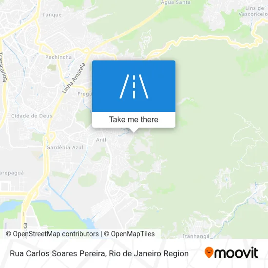 Rua Carlos Soares Pereira map