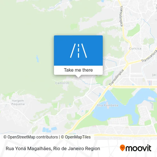 Rua Yoná Magalhães map