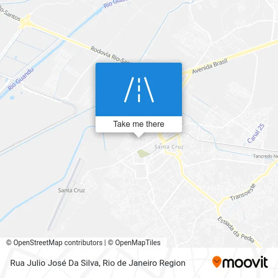 Rua Julio José Da Silva map
