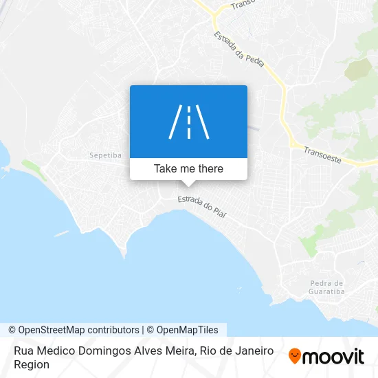 Rua Medico Domingos Alves Meira map