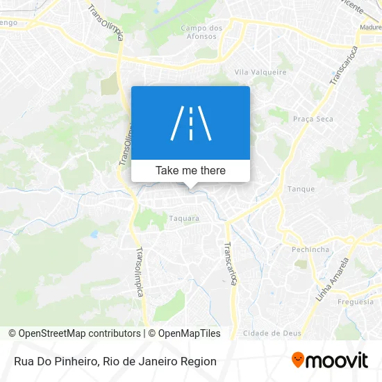 Rua Do Pinheiro map