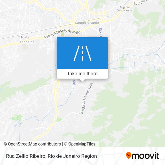 Rua Zellio Ribeiro map