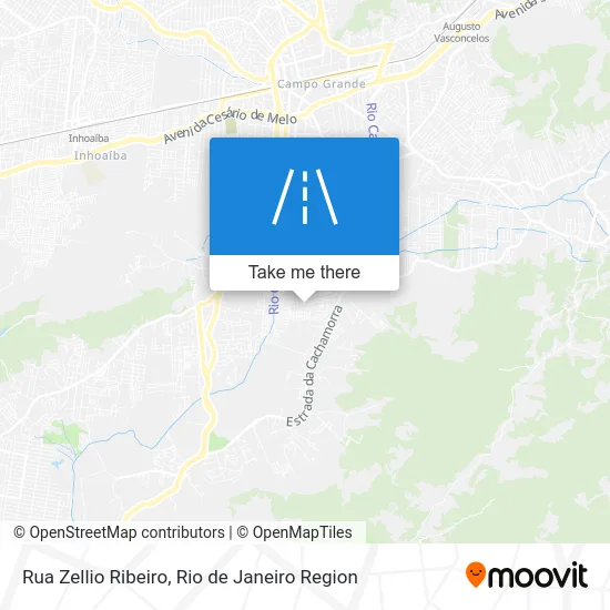 Rua Zellio Ribeiro map