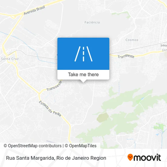 Rua Santa Margarida map