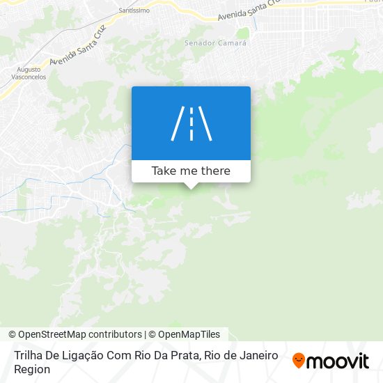 Trilha De Ligação Com Rio Da Prata map