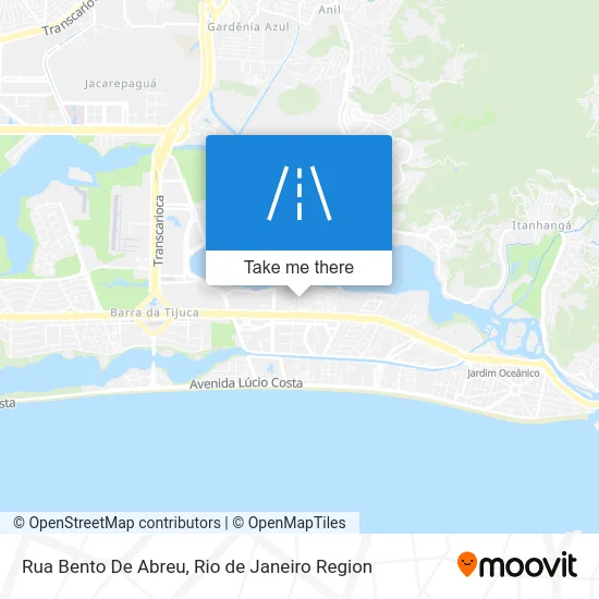Rua Bento De Abreu map