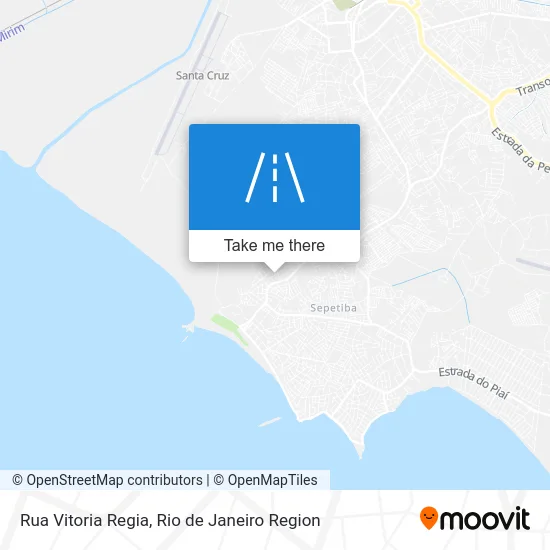 Rua Vitoria Regia map