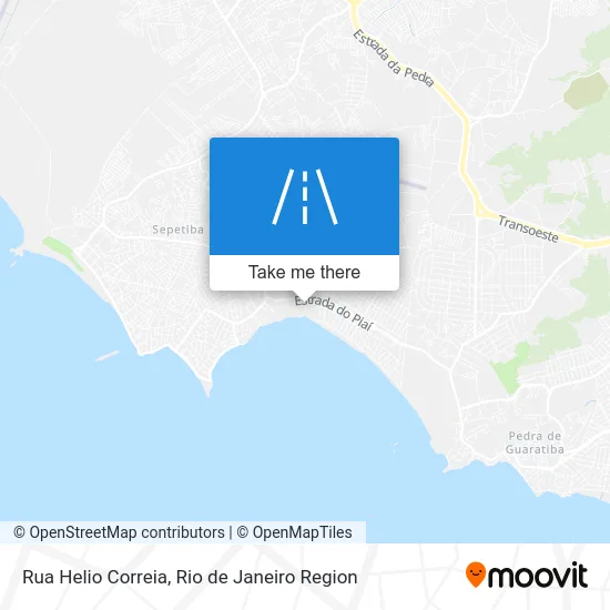 Rua Helio Correia map