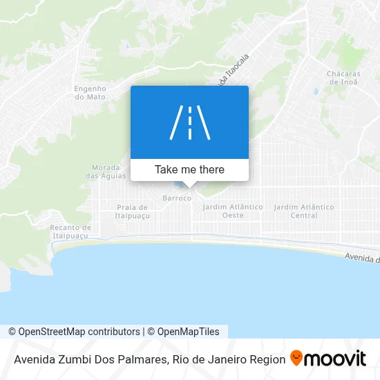 Avenida Zumbi Dos Palmares map