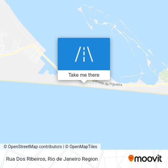 Rua Dos Ribeiros map