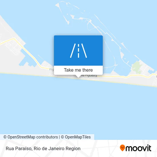 Rua Paraíso map