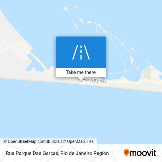 Rua Parque Das Garcas map