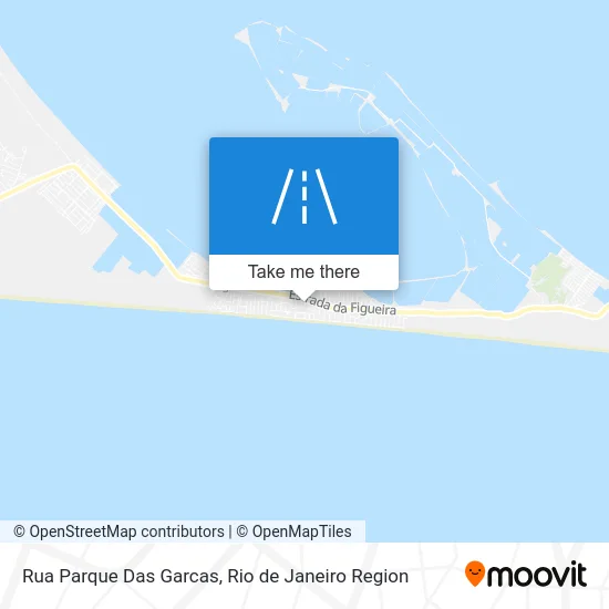 Rua Parque Das Garcas map