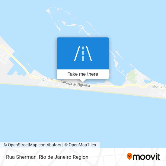 Rua Sherman map
