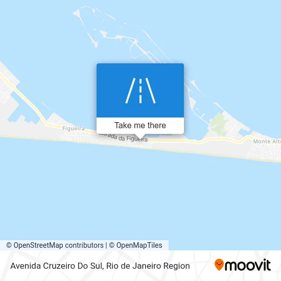 Avenida Cruzeiro Do Sul map