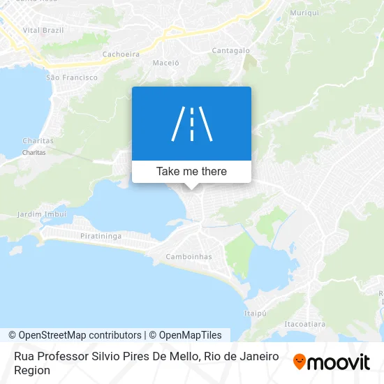 Rua Professor Silvio Pires De Mello map