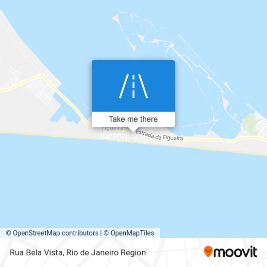 Rua Bela Vista map