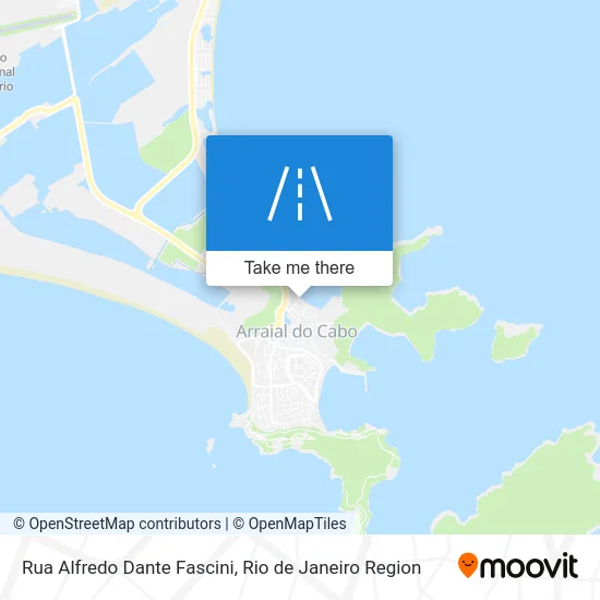 Rua Alfredo Dante Fascini map