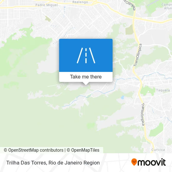 Trilha Das Torres map