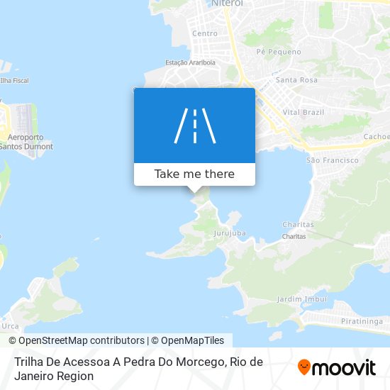 Trilha De Acessoa A Pedra Do Morcego map