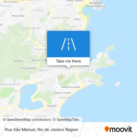 Rua São Manuel map