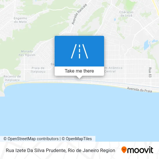 Rua Izete Da Silva Prudente map
