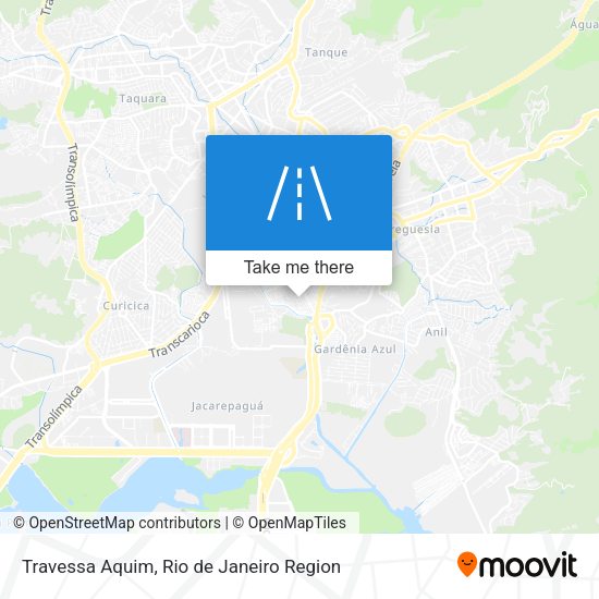 Travessa Aquim map