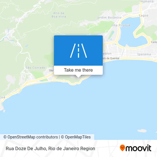 Rua Doze De Julho map