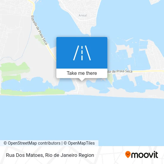 Rua Dos Matoes map