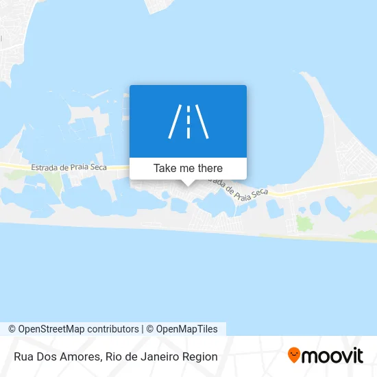 Rua Dos Amores map